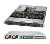Серверная платформа Supermicro 1029U-TR25M <SYS-1029U-TR25M> - 1U, 2x LGA3647, 10x 2.5", 2x25GbE SFP