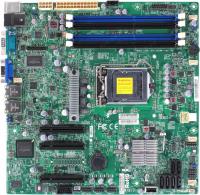 Материнская плата Supermicro X9SCL <X9SCL> - uATX, LGA1155, C202, DDR3 ECC UDIMM, 2xGbE, IPMI