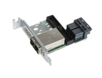 Переходник SAS Supermicro <AOM-SAS3-8I8E-LP> - 8 портов MiniSAS HD, Int-Ext, LP