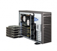 Платформа Supermicro <SYS-7047GR-TRF> - 4U, 2x LGA2011, 16x DDR3, 4x PCIe x16, 4x GPU