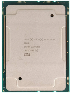 Процессор Intel Xeon Platinum 8280 <SRF9P> - 2.7-4.0GHz, 28C 56T, 205W, LGA3647