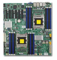 Материнская плата Supermicro X9DRD-7LN4F <X9DRD-7LN4F> - E-ATX Dual LGA2011 C602J DDR3 4xGbE IPMI