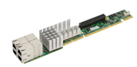 Сетевой адаптер Supermicro AOC-UR-i4XT <AOC-UR-i4XT> - 4xRJ45, 10GbE, 1U Ultra Riser