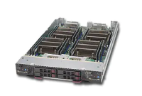 Лезвие процессорное Supermicro <SBI-7228R-T2F> - 2 узла, 2xLGA2011, E5-2600 v3/v4, FDR IB