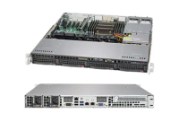 Серверная платформа Supermicro 5018R-MR <SYS-5018R-MR> - 1U, 1x LGA2011-3, 4x 3.5", 2xGbE, IPMI