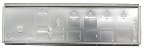 I/O shield MCP-260-00130-0N for 2U STD for X11SCL-LN4F X11SCM-LN8F with EMI 