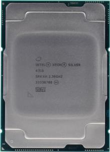 Процессор Intel Xeon Silver 4316 <SRKXH> - 2.3-3.4GHz, 20C 40T, 150W, LGA4189