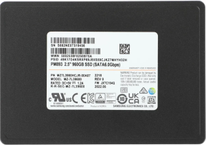 SSD SATA 2.5" 960Gb 6Gb/s Samsung PM893 < MZ7L3960HCJR-00A07 >