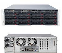 Сервер Supermicro 3U 2x CPU E5-2650L 1.8Ghz / RAM 64Gb / HD Basy 16x 3.5" HS/ RAID HW / 4x LAN 1Gb\s