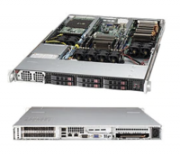 Платформа Supermicro <SYS-1017GR-TF> - 1U, 1x LGA2011, 8x DDR3, 2x PCIe x16, GPU