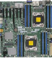 Материнская плата Supermicro X10DRH-C <X10DRH-C> - E-ATX Dual LGA2011-3 C612 DDR4 2xGbE IPMI 8xSAS3