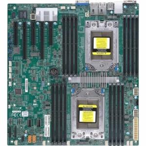 Материнская плата Supermicro H11DSi-NT <H11DSi-NT> - E-ATX, Dual SP3, DDR4, 10xSATA3, 2x10GbE, IPMI