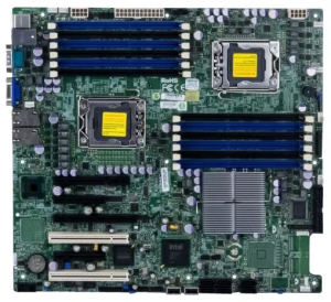 Материнская плата Supermicro X8DTi-F <X8DTi-F> - E-ATX, Dual LGA1366, 5520, DDR3 ECC, 2xGbE, IPMI