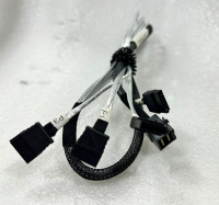 Кабель 8643 to 4x SATA Amphenol <RHS36-4567> SAS/SATA, 75cm