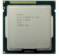 Процессор Intel Xeon E3-1220 <SR00F> - 3.1-3.4GHz, 4C 4T, 80W, LGA1155