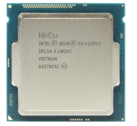 Процессор Intel Xeon E3-1220 v3 <SR154> - 3.1-3.5GHz, 4C 4T, 80W, LGA1150