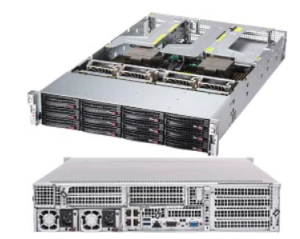 Серверная платформа Supermicro 2023US-TR4 <AS-2023US-TR4> - 2U, 2x SP3, 12x 3.5" Gen1 / Gen2