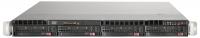 Сервер SM5019R1U / CPU W-2135 3.7Ghz 6C / RAM 256Gb / 4x 3.5 SAS|SATA|NVME / RAID / 2x PWS 500W