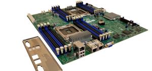 Материнская плата Supermicro X9DRD-A <X9DRD-A> - E-ATX, Dual LGA2011, C602J, DDR3, 2xGbE, IPMI