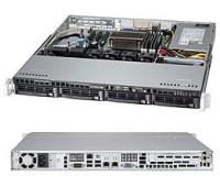 Серверная платформа Supermicro 5018D-MTF <SYS-5018D-MTF> - 1U, 1x Xeon D-1518, 4x 3.5"