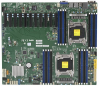 Материнская плата Supermicro X10DRX <X10DRX> - Prop, Dual LGA2011-3, C612, DDR4, 2xGbE, IPMI