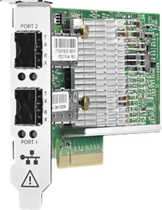Сетевой адаптер HP 530SFP+ <652503-B21> - 2xSFP+, 10GbE, PCIe 3.0 x8, Intel X710