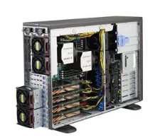 Платформа Supermicro <SYS-7048GR-TR> - 4U, 2x LGA2011, 16x DDR4, 4x PCIe x16, 4x GPU