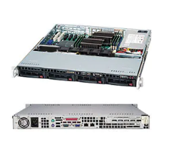 Корпус 1U Supermicro CSE-813MTQ-350CB