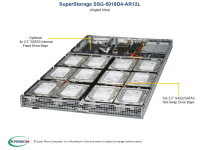 Серверная платформа Supermicro 5018D4-AR12L <SYS-5018D4-AR12L> - 1U, Xeon D-1541, 12x 3.5"