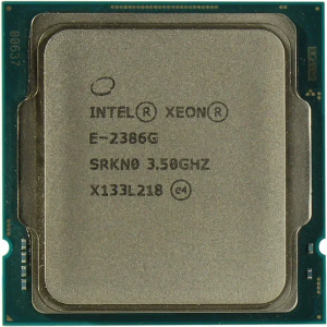 Процессор Intel Xeon E-2386G <SRKN0> - 3.5-5.1GHz, 6C 12T, 95W, LGA1200