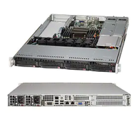 Серверная платформа Supermicro 5017R-WRF <SYS-5017R-WRF> - 1U, 2x LGA2011, 8x 2.5", 2xGbE, IPMI