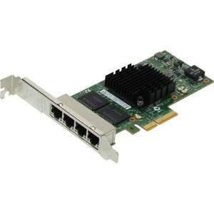 Сетевой адаптер Intel I350-T4 V2 <I350T4V2BLK> - 4xRJ45, 1GbE, PCIe 2.1 x4, Intel I350