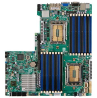 Материнская плата Supermicro H8DGU <H8DGU> - Prop, Dual G34, SR5670, DDR3, 2xGbE