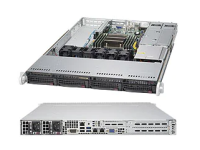 Серверная платформа Supermicro 5018R-WR <SYS-5018R-WR> - 1U, 1x LGA2011-3, 4x 3.5", 2xGbE