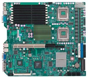 Материнская плата Supermicro X7DBR-E <X7DBR-E> - E-ATX, Dual LGA771, 5000P, DDR2, 2xGbE, IPMI