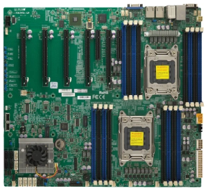Материнская плата Supermicro X9DRG-QF <X9DRG-QF> - Prop, Dual LGA2011, C602, DDR3, 2xGbE, IPMI