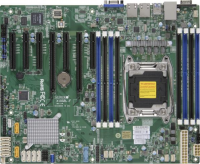 Материнская плата Supermicro X10SRL-F <X10SRL-F> - ATX, LGA2011-3, C612, DDR4, 2xGbE, IPMI