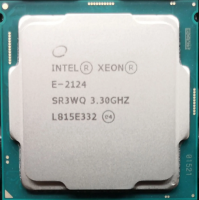 Процессор Intel Xeon E-2124 <SR3WQ> - 3.3-4.3GHz, 4C 4T, 71W, LGA1151