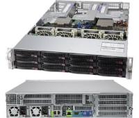 Серверная платформа Supermicro 2024US-TRT <AS-2024US-TRT> - 2U, 2x SP3, 12x 3.5" Gen2 / Gen3