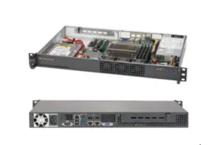Серверная платформа Supermicro 5019S-L <SYS-5019S-L> - 1U, 1x LGA1151, 4x 3.5"