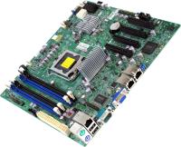Материнская плата Supermicro X9SCM-F <X9SCM-F> - uATX, LGA1155, C204, DDR3 ECC UDIMM, 2xGbE, IPMI