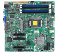 Материнская плата Supermicro X9SCL-F <X9SCL-F> - uATX, LGA1155, C202, DDR3 ECC UDIMM, 2xGbE, IPMI
