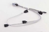 Кабель SFF-8087 TO 4 SATA 46/33/23/13CM W/ SB, S, 30AWG CBL-0176L-02 Supermicro  