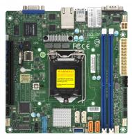 Материнская плата Supermicro X11SCL-IF <X11SCL-IF> uATX, LGA1151, C242, DDR4 ECC UDIMM, 2xGbE, IPMI