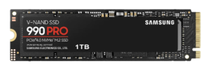 SSD NVME M.2 1Tb 2280 0.33DWPD Samsung 990 Pro MZ-V9P1T0BW