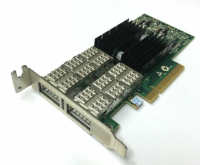 Сетевой адаптер Mellanox MCX354A-QCBT <MCX354A-QCBT> - 2xQSFP, 40/56GbE, PCIe 3.0 x8, ConnectX-3