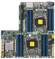 Материнская плата Supermicro X10DRW-i <X10DRW-i> - Prop WIO, Dual LGA2011-3, C612, DDR4, 2xGbE, IPMI